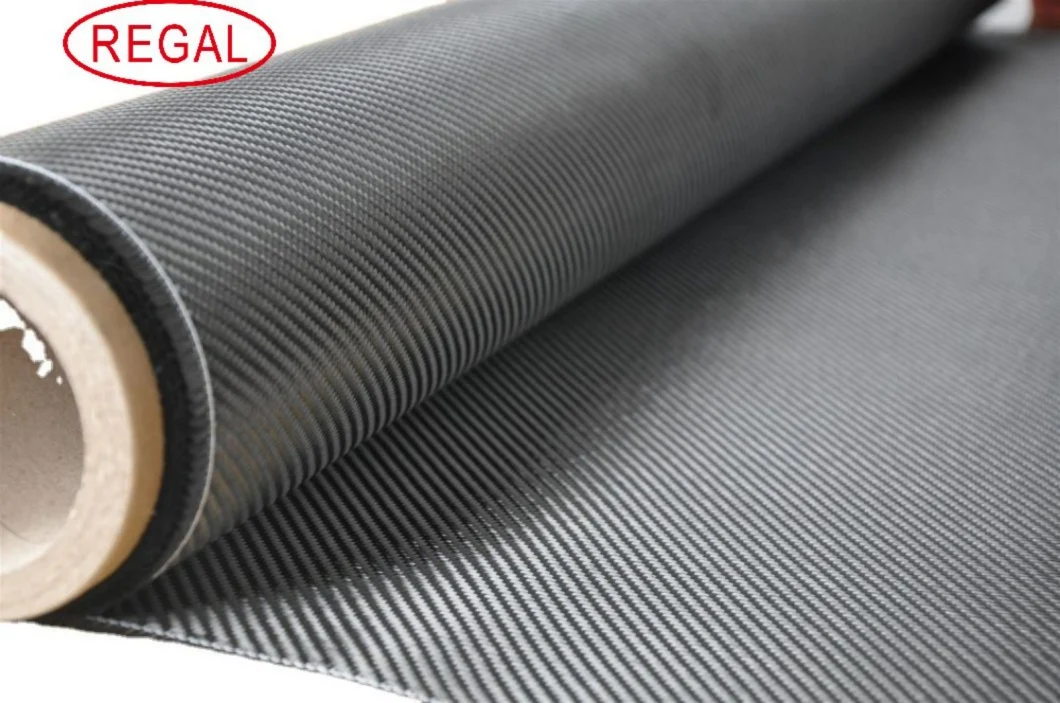 3K 200GSM Twill Carbon Fiber Manufacturer Fabric Fire Resistant 2*2 Carbon Fiber Fabric for Car Hood Production