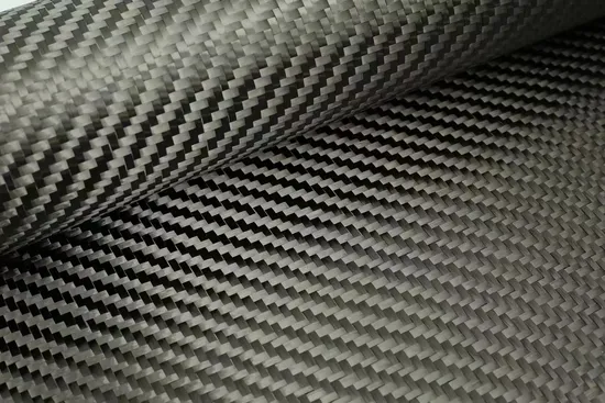 Tecido de fibra de carbono de sarja lisa 3K 160 g China