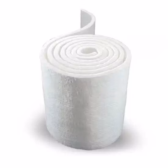 6-50mm 1300 Cobertor de Fibra Cerâmica 50mm Cobertor de Fibra de Isolamento Térmico Resistente ao Calor Cobertor de Fibra Cerâmica Material de Isolamento Térmico