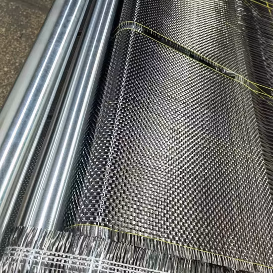 Tecido de tecido de fibra de carbono de alta resistência 1K 3K 6K 12K por atacado de fábrica na China