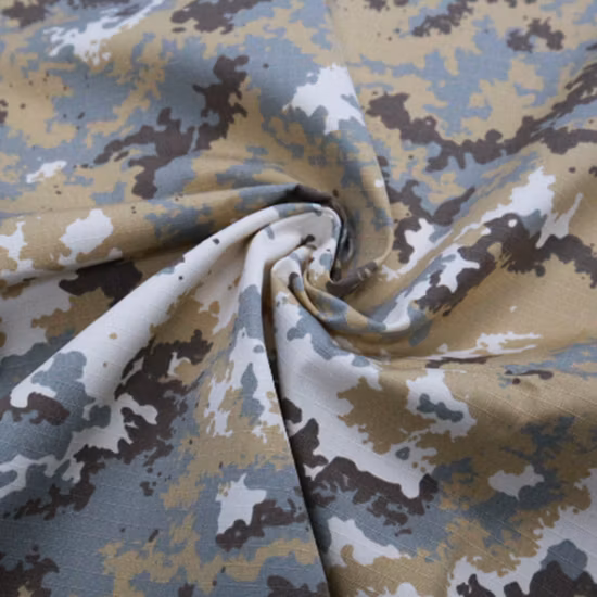 Tecido oxford camuflado urbano à prova d'água 600d à prova d'água altamente recomendável para uniforme