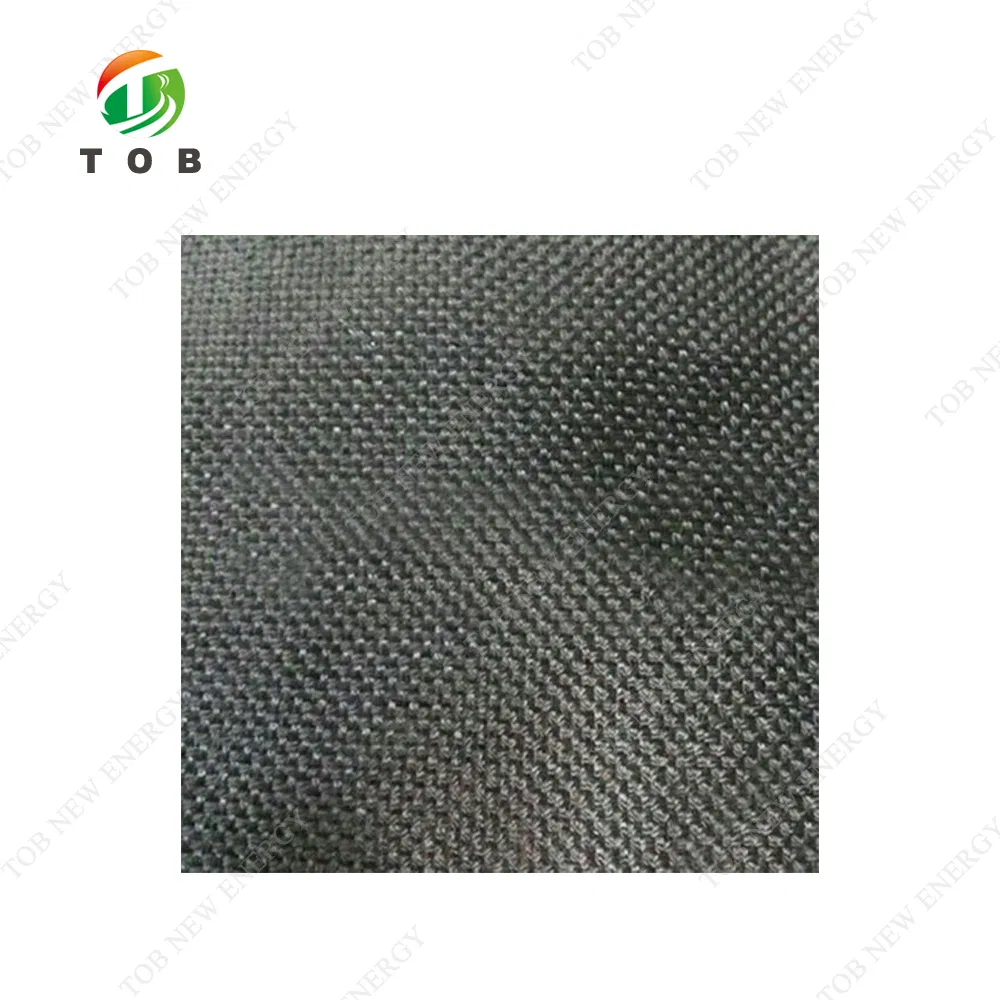 Supercapacitor e materiais de eletrodo de bateria Alta condutividade elétrica Fibra Tecido de carbono